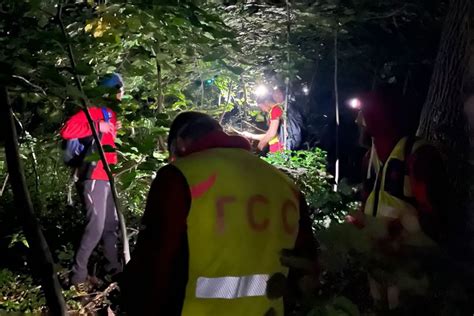 FOTO Mrkli mrak i pas tragač Ovako je noćas izgledala potraga za Vukom