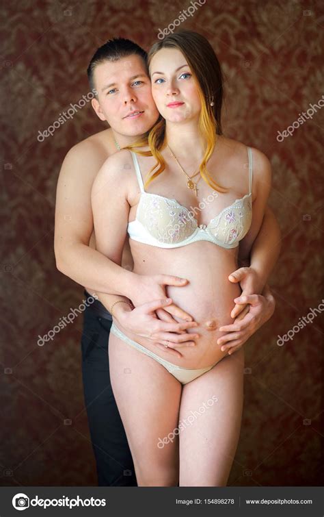 Beautiful Naked Pregnant Girl Stock Photo Fotosaga 154898278
