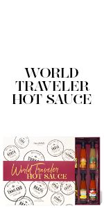 Thoughtfully Gifts Master Hot Sauce Collection Gift Set Flavors