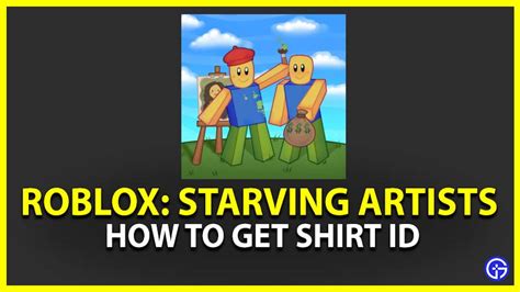 How to Get Roblox Starving Artists Shirt ID Codes - Gamer Tweak