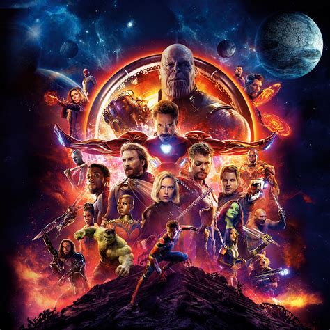 Infinity War Poster Wallpapers Wallpaper Cave