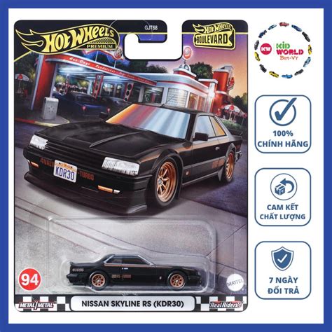 Xe M H Nh Hot Wheels Premium Boulevard Series Nissan Skyline Rs Kdr Hrt B Nh Cao Su