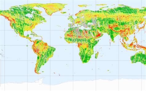 la cartographie de la terre en en bonne voie