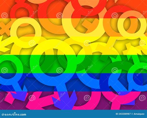 Fond Abstrait Arc En Ciel Spectre Gay Pride Illustration Stock Illustration Du Homosexuel