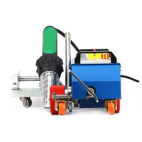 Automatic Hemming Banner Welder Rope Plastic Hot Air Welding Machine Overlap Hot Air Seaming
