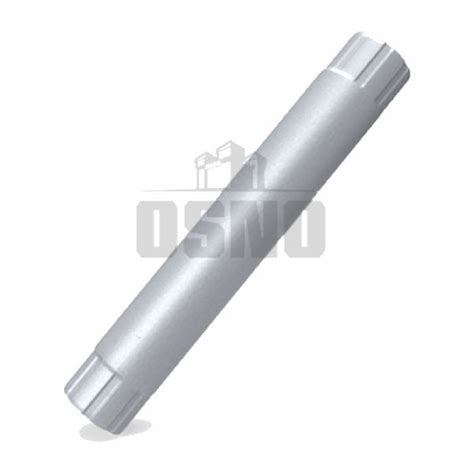 Труба водосточная соединительная OSNO, Zn (цинк) в Барнауле | Продажа ...