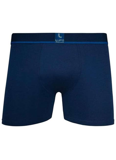 Cueca Boxer Lupo 18452 001 2805 Marinho Meias Sao Jorge