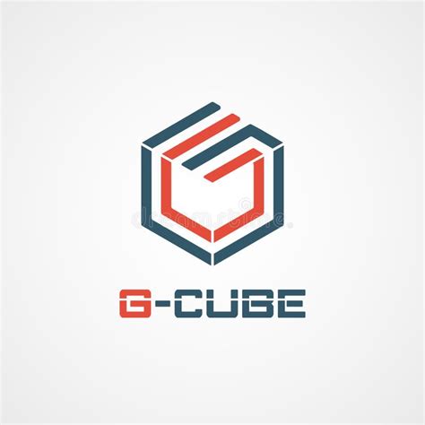 G Cube Logo Symbol Icon stock illustration. Illustration of shape ...