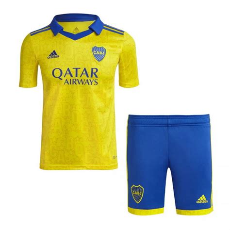 Camisetasfutbolspainnn Camiseta Boca Juniors Conjunto Ni Os Tercera