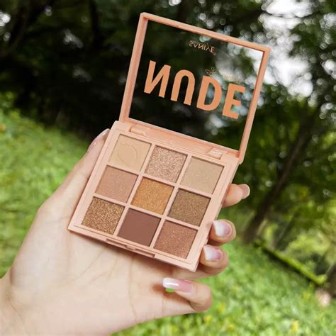 Jual SANIYE SANIYE BPOM Warna Eyeshadow Palette Nude Glitter Waterproof Eye Shadow Eye Makeup