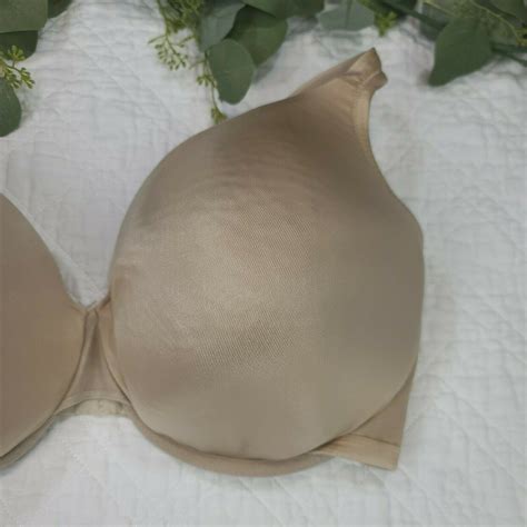 Cacique Nude Full Coverage Lightly Lined Bra Size F Gem