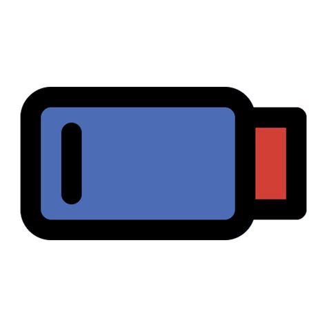 Low Battery Generic Outline Color Icon