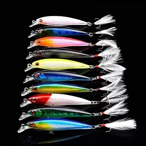 Isca Artificial Para Dourado - Kit 10 Isca Artificial para Pesca Tucunaré Robalo Dourado | Shopee Brasil