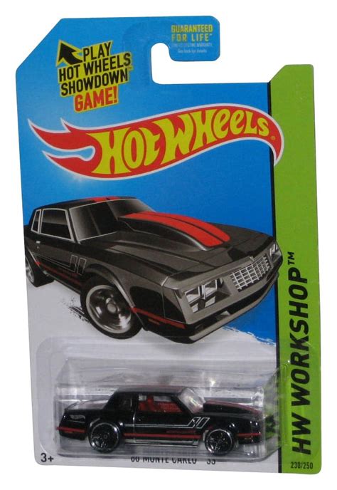 Hot Wheels HW Workshop Black Monte Carlo SS Toy Car Walmart