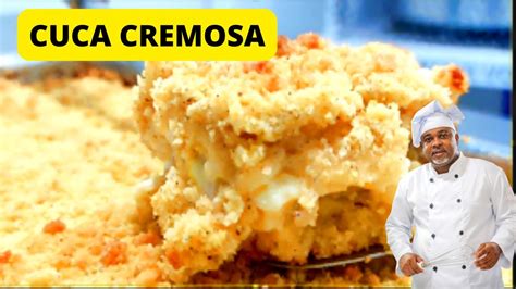 Receita De Cuca Cremosa Farofa Crocante Youtube