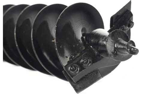 Шнек двухзаходный D 100B для грунта, диаметр 100 мм PATRIOT 742004454 ...