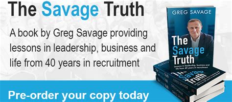 The Best Recruitment Book I Have Ever Written Greg Savage The