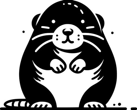 Naked Mole Rat Vector Images 7