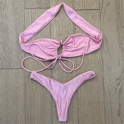 Lali And Layla Swim Lali And Layla Pink Bikini Poshmark
