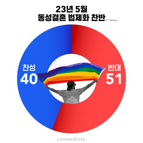 동성결혼 법제화 여론은 어떻게 변해왔을까 By 캐스팅보터 얼룩소 Alookso