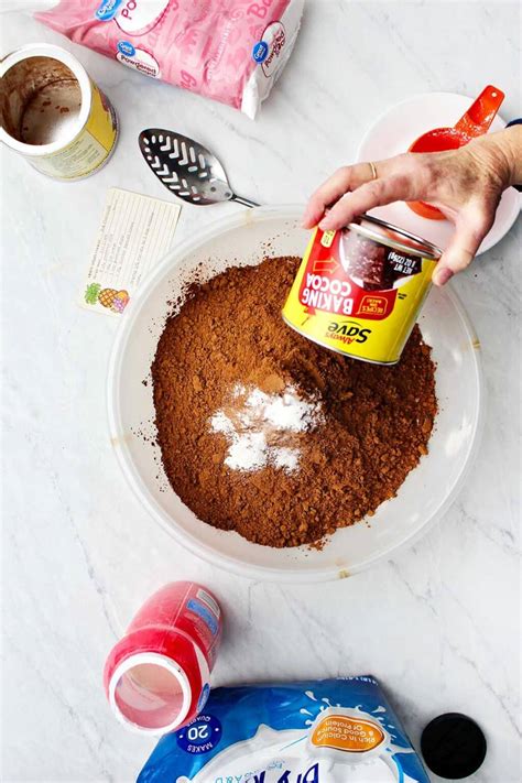 Homemade Hot Chocolate Mix Easy Gift Idea Welcome To Nana S