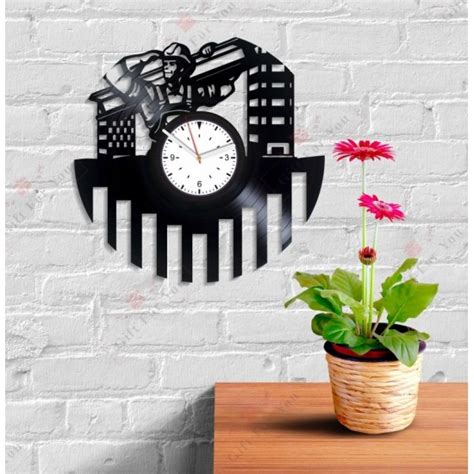 Modern Art Wall Clocks : Construction Wall Clock