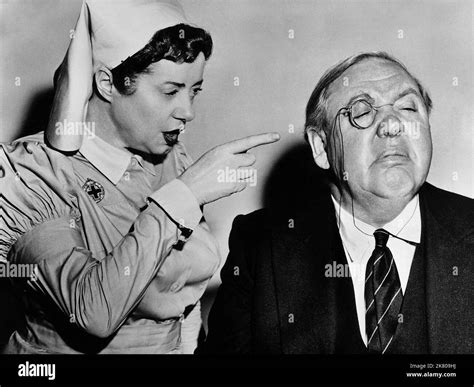 Elsa Lanchester And Charles Laughton Film Witness For The Prosecution Usa 1957 Characters Miss