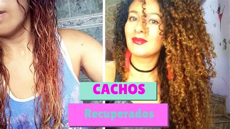 COMO RECUPEREI MEU CABELO DESTRUÍDO FIZ MECHAS POR DEBBY SERRA YouTube