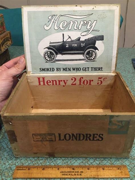 Antique Cigar Boxes Value Identification Price Guides