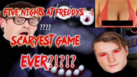 Five Nights At Freddy S Scariest Game Ever With Scarecam Youtube