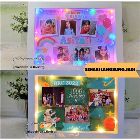 Jual Bingkai POP UP Kado Ultah Kado Wisuda Kado Wedding Bingkai Hias