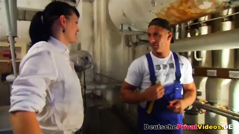 Raven German MILF Sucks And Fucks