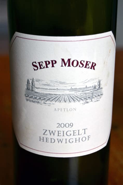 Billigt Vin 2009 Sepp Moser Zweigelt Hedwighof