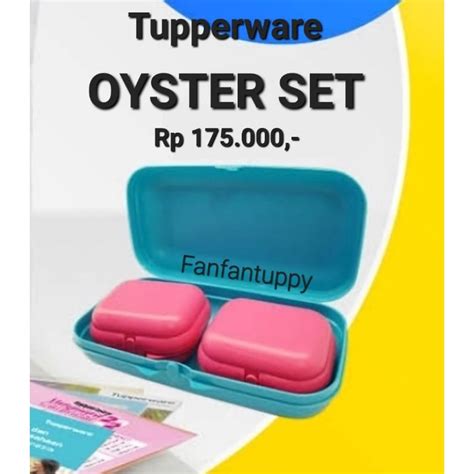 Jual Oyster Set Tupperware Shopee Indonesia