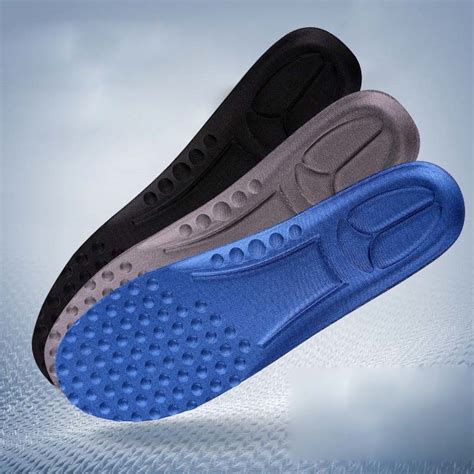 Memory Foam Sneakers Insoles For Shoes Sole Deodorant Breathable Cushion Sport Running Insoles