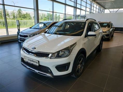 Киа Рио Х (Х-Лайн) 2019 в Санкт-Петербурге, бензин, бу, пробег 68000 км ...