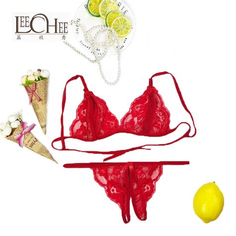 Brassi Re Ensemble De Lingerie Sexy En Dentelle Pour Femmes Soutien Gorge Ouvert Sous V Tements