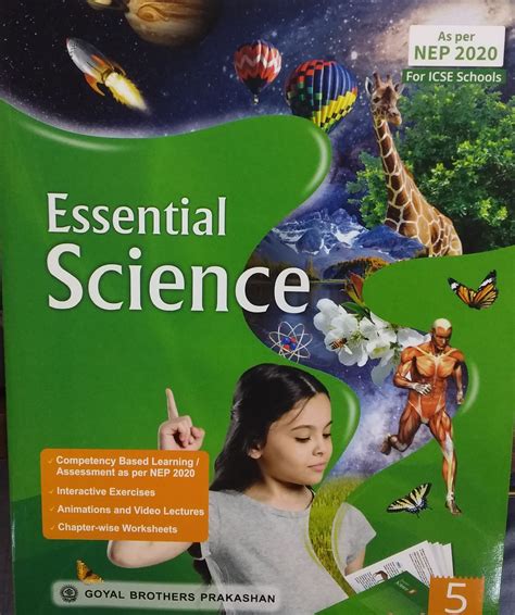 Goyal Essential Science ICSE Class 5 By Kavita Thareja (2023