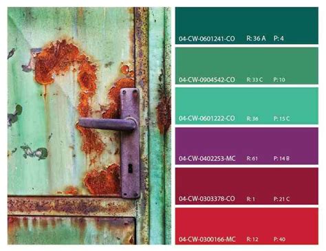 What a great way to use rust | Rust color schemes, Color inspiration ...