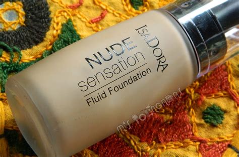MIS POTINGADAS y más Review Nude Sensation Fluid Foundation de IsaDora Colaboración