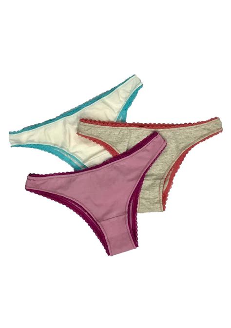 Kit Calcinha Algodão Elástico Michelle Lingerie