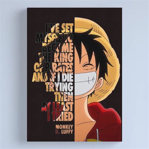 " LUFFY The king of pirates" Canvas Print by Stargo7 | Canvas prints