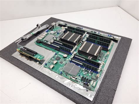 Supermicro X9DRW-3TF+ Server Motherboard 64Gb Ram 2x E5-2620 Xeon ...