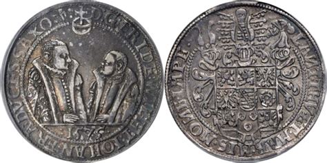 1 Thaler Frederick William I And John III Duchy Of Saxe Weimar