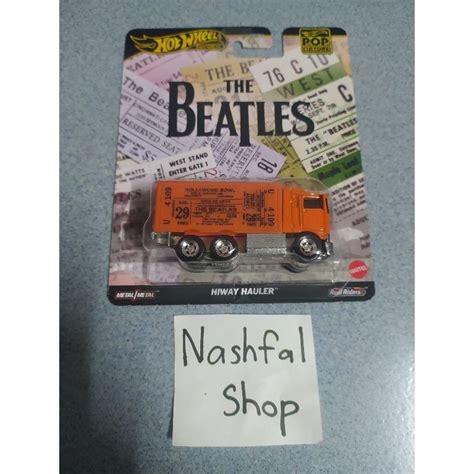 Hot Wheels Premium Hiway Hauler The Beatles HW Pop Culture Shopee Malaysia