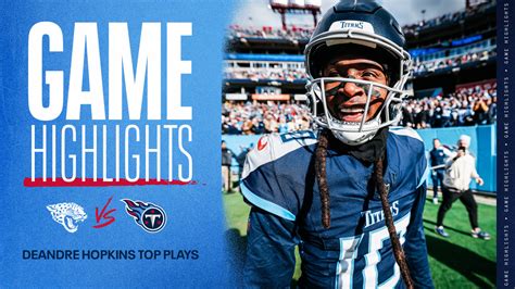 Deandre Hopkins Most Spectacular Catches Vs Jaguars Week 18 Game