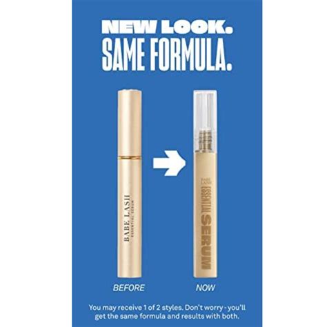 Babe Lash Eyelash Serum Naturally Longer Fuller Lashes Luxurious Long Lashes Longer Lashes In