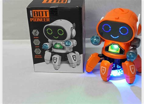 Bot Robot Spider Pioneer Dancing 6 Legs Walking Robot – Sellet