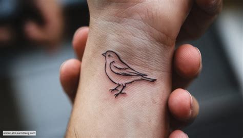 Delicate Bird Watching Wrist Tattoo Ideas For Women Celebrate