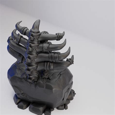 Hot Goblin 無敗のオーク女家長 ミニチュア ホットゴブリン 部族の指導者